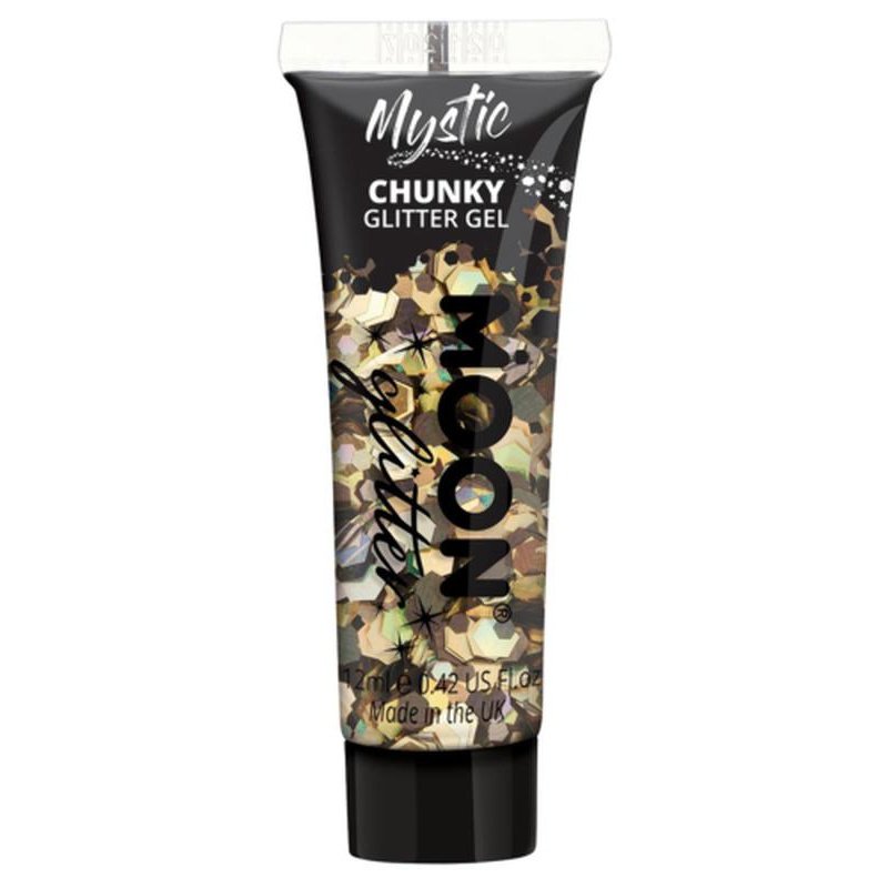 Moon Glitter Mystic Chunky Glitter Gel, Luxe-Make up and Special FX-Jokers Costume Mega Store