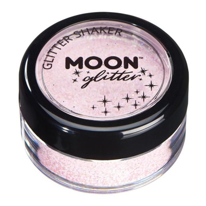 Moon Glitter Pastel Glitter Shakers, Baby Pink-Make up and Special FX-Jokers Costume Mega Store