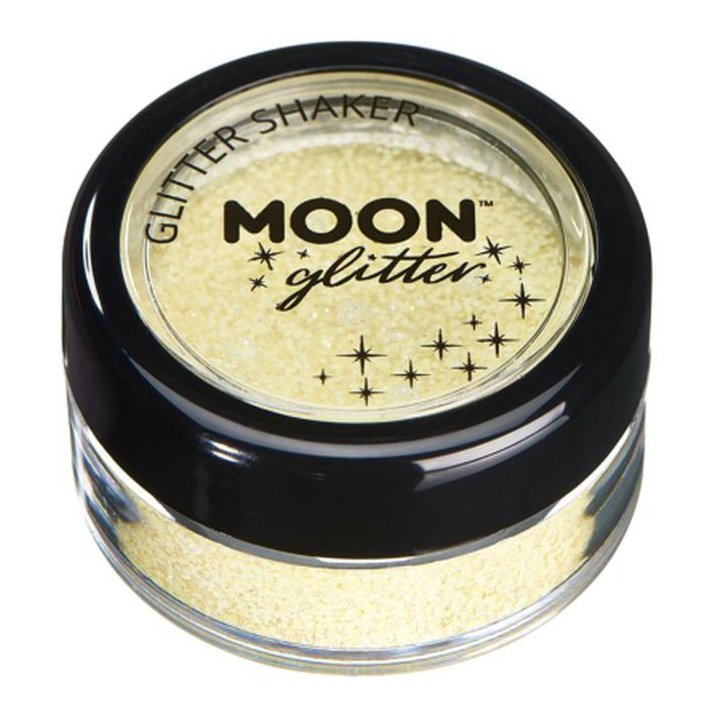 Moon Glitter Pastel Glitter Shakers, Lemon Yellow-Make up and Special FX-Jokers Costume Mega Store