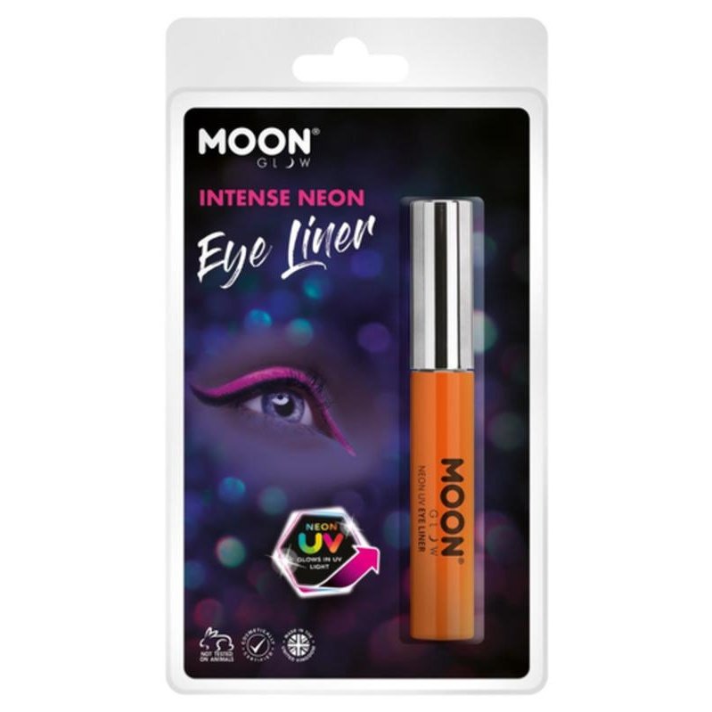 Moon Glow Intense Neon UV Eye Liner, Orange-Make up and Special FX-Jokers Costume Mega Store