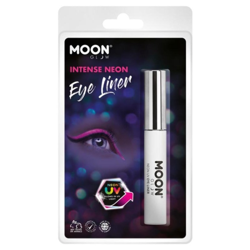 Moon Glow Intense Neon UV Eye Liner, White-Make up and Special FX-Jokers Costume Mega Store