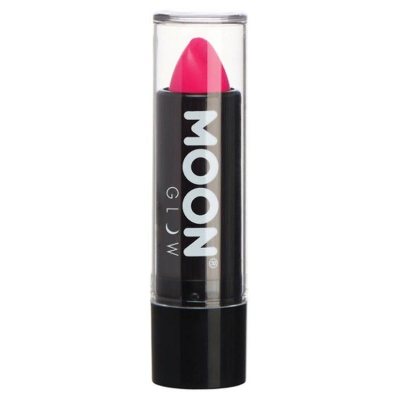 Moon Glow Intense Neon UV Lipstick, Pink-Make up and Special FX-Jokers Costume Mega Store