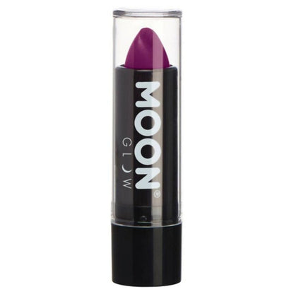 Moon Glow Intense Neon UV Lipstick, Purple-Make up and Special FX-Jokers Costume Mega Store