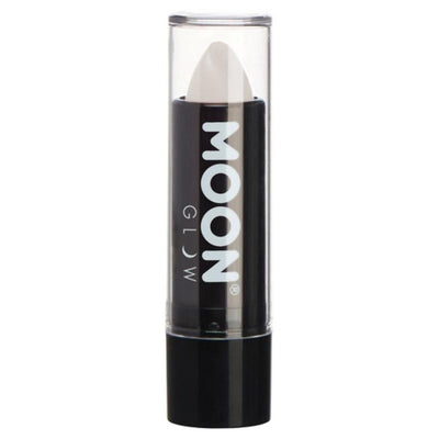 Moon Glow Intense Neon UV Lipstick, White-Make up and Special FX-Jokers Costume Mega Store