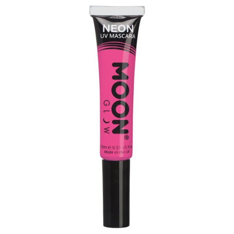 Moon Glow Intense Neon UV Mascara, Hot Pink-Make up and Special FX-Jokers Costume Mega Store