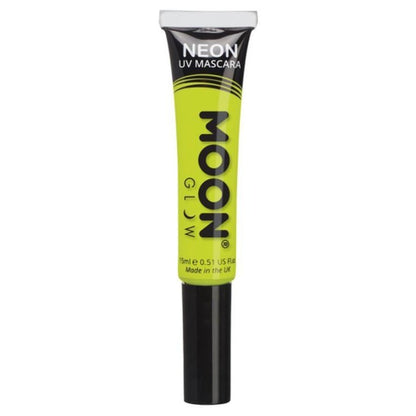 Moon Glow Intense Neon UV Mascara, Yellow-Make up and Special FX-Jokers Costume Mega Store