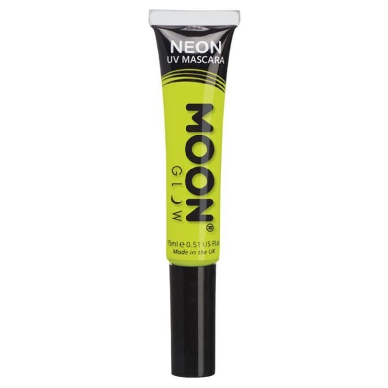 Moon Glow Intense Neon UV Mascara, Yellow-Make up and Special FX-Jokers Costume Mega Store