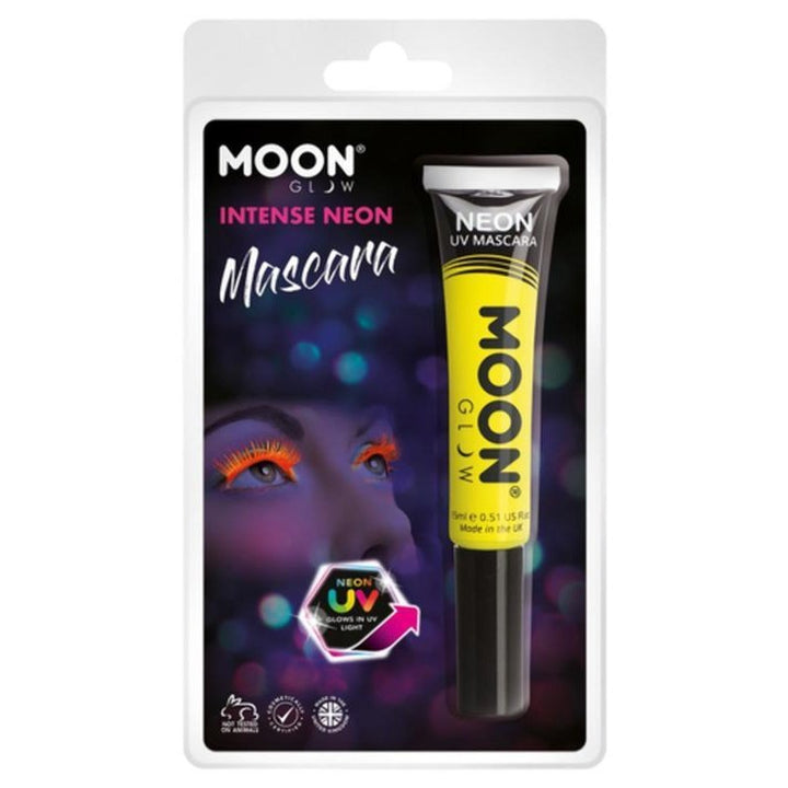 Moon Glow Intense Neon UV Mascara, Yellow-Make up and Special FX-Jokers Costume Mega Store
