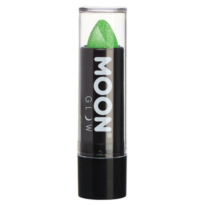 Moon Glow - Neon Uv Glitter Lipstick, Green-Make up and Special FX-Jokers Costume Mega Store