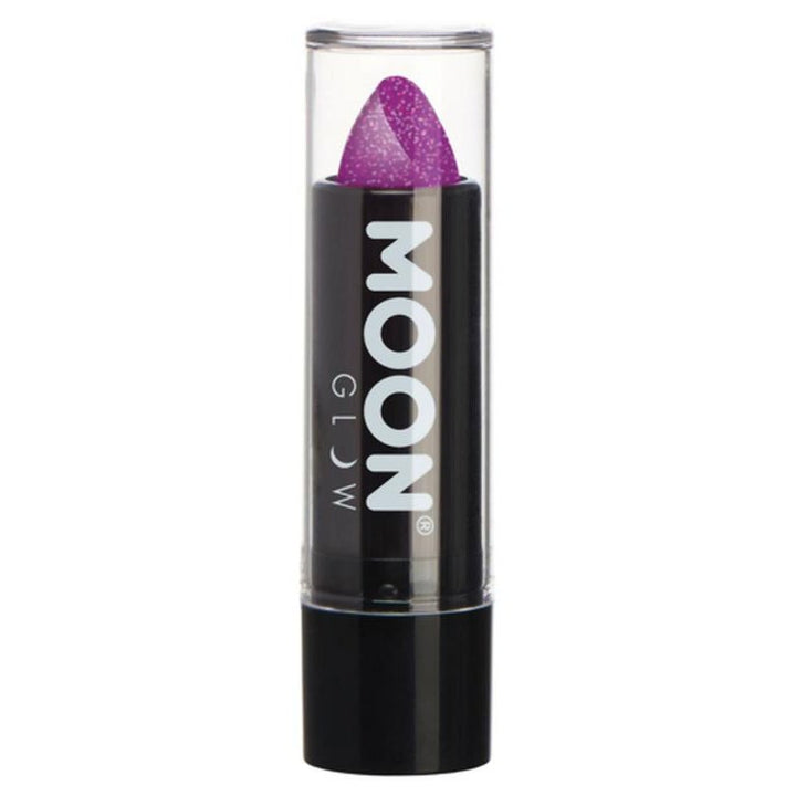 Moon Glow - Neon UV Glitter Lipstick, Purple-Make up and Special FX-Jokers Costume Mega Store