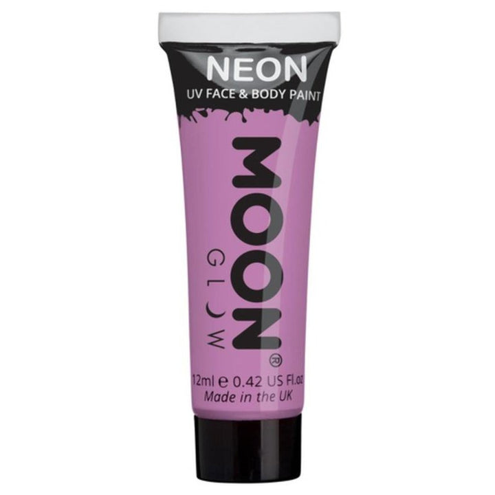 Moon Glow Pastel Neon UV Face Paint, Lilac-Make up and Special FX-Jokers Costume Mega Store