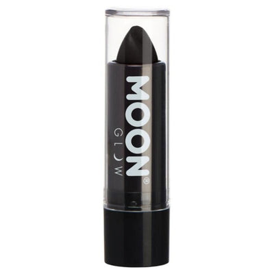 Moon Glow Pastel Neon UV Lipstick, Black-Make up and Special FX-Jokers Costume Mega Store