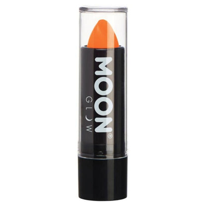 Moon Glow Pastel Neon UV Lipstick, Orange-Make up and Special FX-Jokers Costume Mega Store