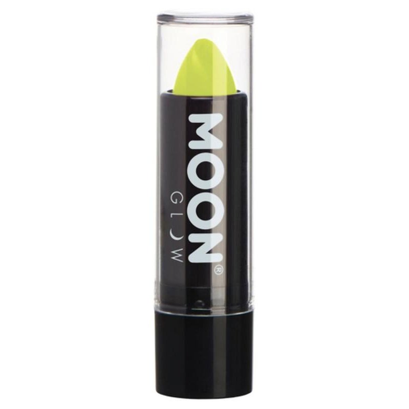 Moon Glow Pastel Neon UV Lipstick, Yellow-Make up and Special FX-Jokers Costume Mega Store