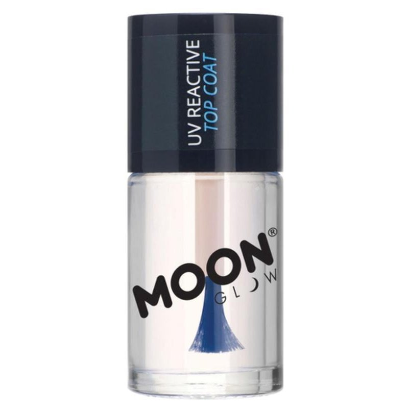 Moon Glow UV Reactive Top Coat, Clear-Make up and Special FX-Jokers Costume Mega Store