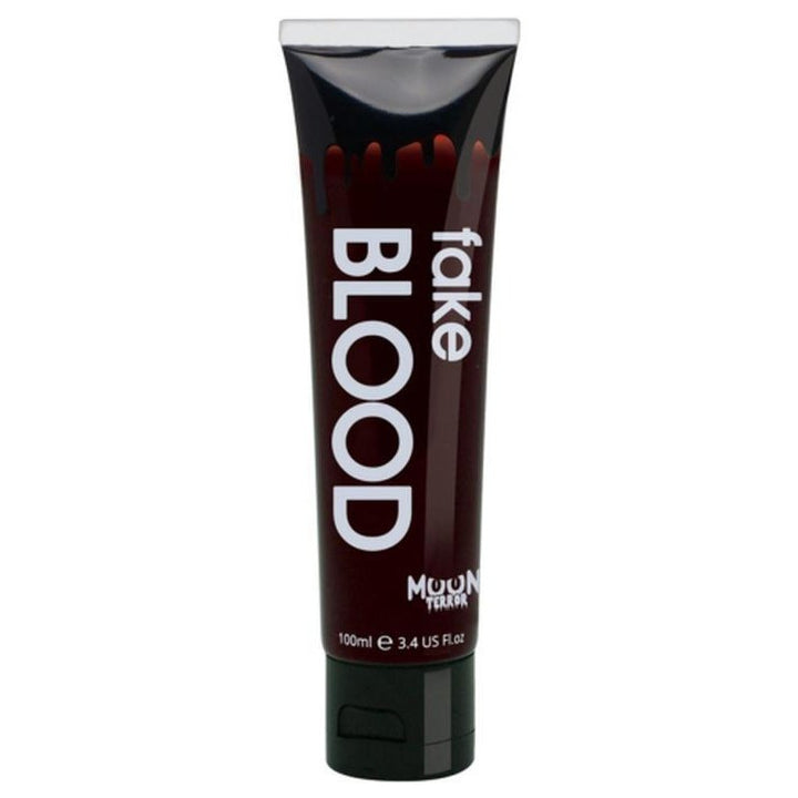 Moon Terror Fake Blood 100ml, Red-Make up and Special FX-Jokers Costume Mega Store