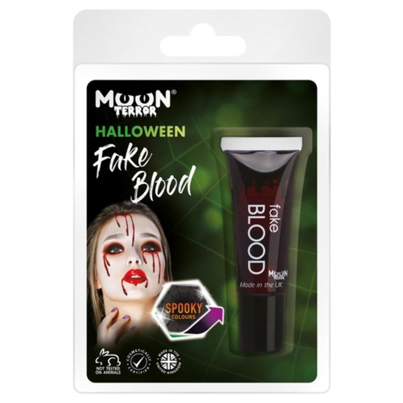 Moon Terror Fake Blood, Red-Make up and Special FX-Jokers Costume Mega Store