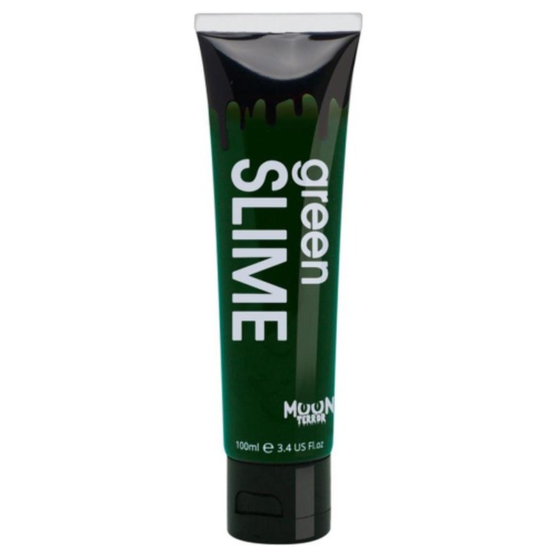 Moon Terror Green Slime 100ml, Green-Make up and Special FX-Jokers Costume Mega Store