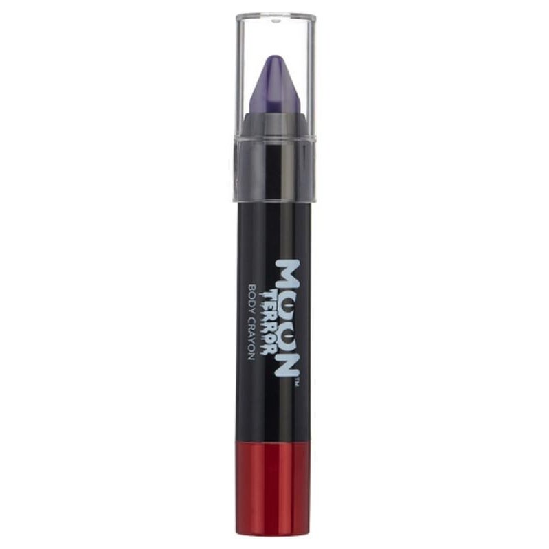 Moon Terror Halloween Body Crayons, Purple-Make up and Special FX-Jokers Costume Mega Store