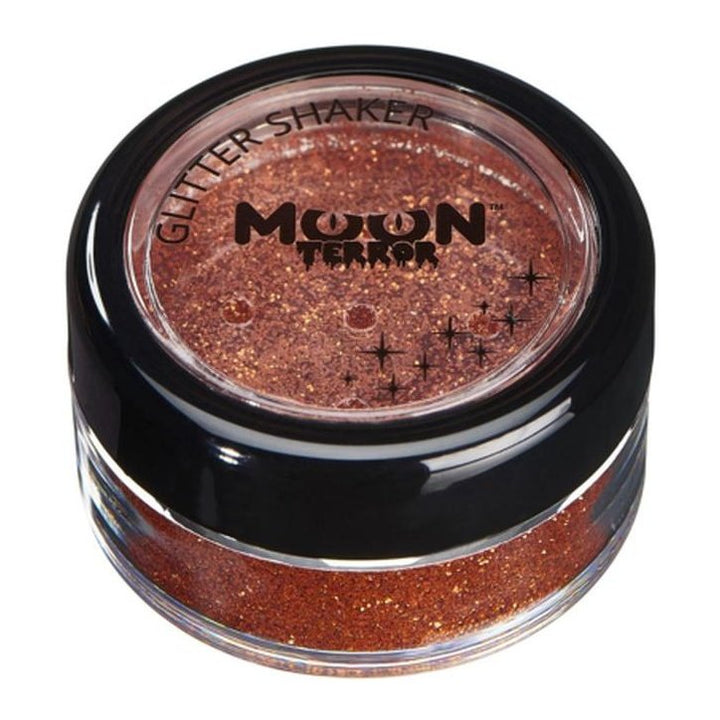 Moon Terror Halloween Glitter Shakers, Orange-Make up and Special FX-Jokers Costume Mega Store