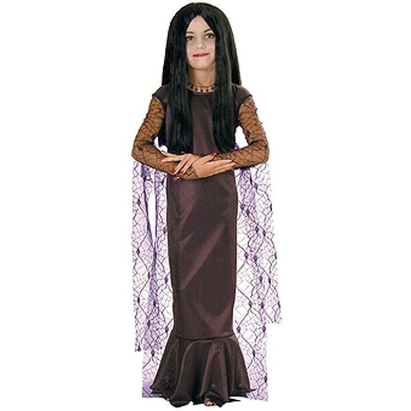 Morticia Addam's Costume Size L - Jokers Costume Mega Store