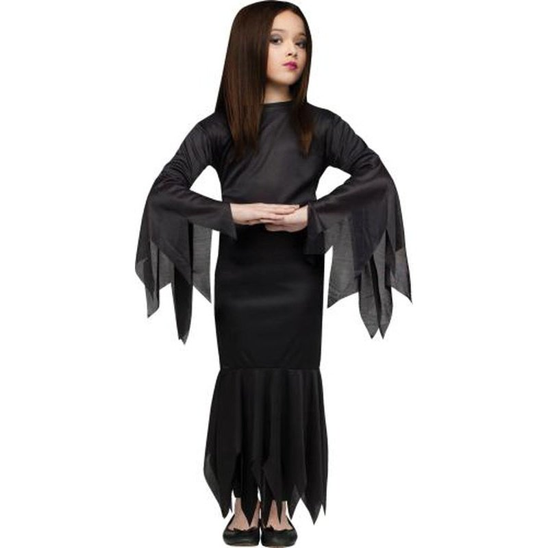 Morticia Costume Child - Jokers Costume Mega Store