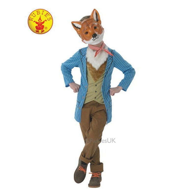 Mr. Fox Deluxe Costume Size L (7 8 Yrs) - Jokers Costume Mega Store