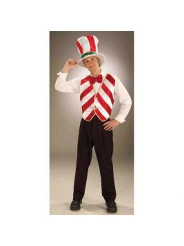 Mr Peppermint Barber Costume Size Std - Jokers Costume Mega Store