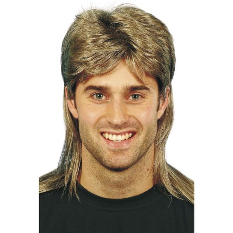 Mullet Wig with Highlights - Jokers Costume Mega Store
