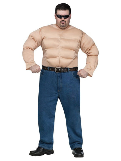 Muscle Chest Shirt Plus Size - Jokers Costume Mega Store