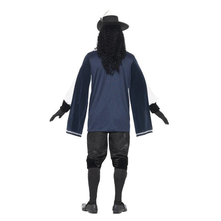 Musketeer Male Costume, With Top, Hat - Jokers Costume Mega Store