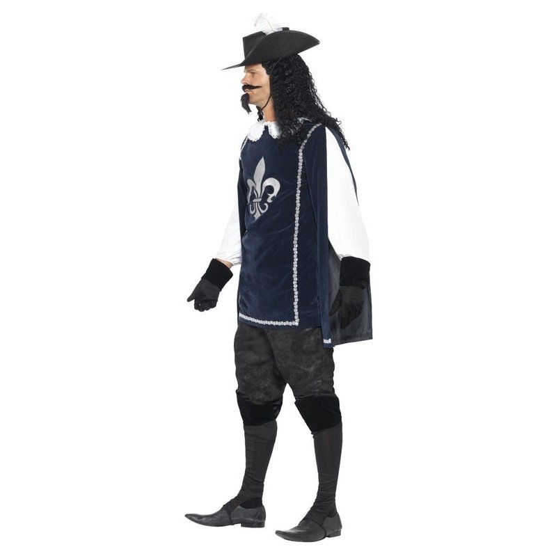 Musketeer Male Costume, With Top, Hat - Jokers Costume Mega Store