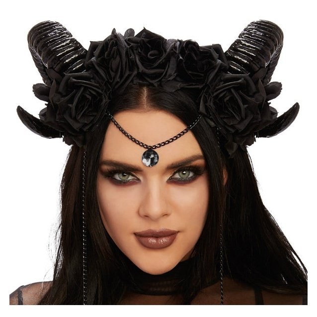 Mystical Ram's Horn Headpiece - Jokers Costume Mega Store