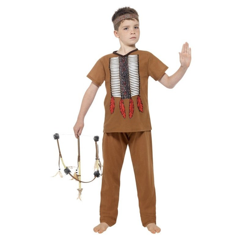 Native American Inspired Warrior Costume - Jokers Costume Mega Store