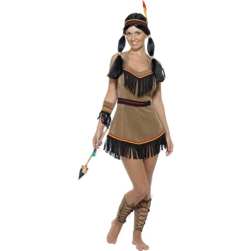 Native American Inspired Woman Costume - Jokers Costume Mega Store