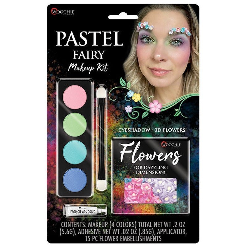 Natural Beauty Pastel Flower Makeup Set - Jokers Costume Mega Store