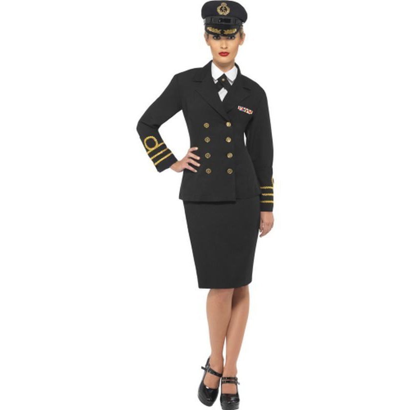 Navy Officer Costume - Female - Jokers Costume Mega Store