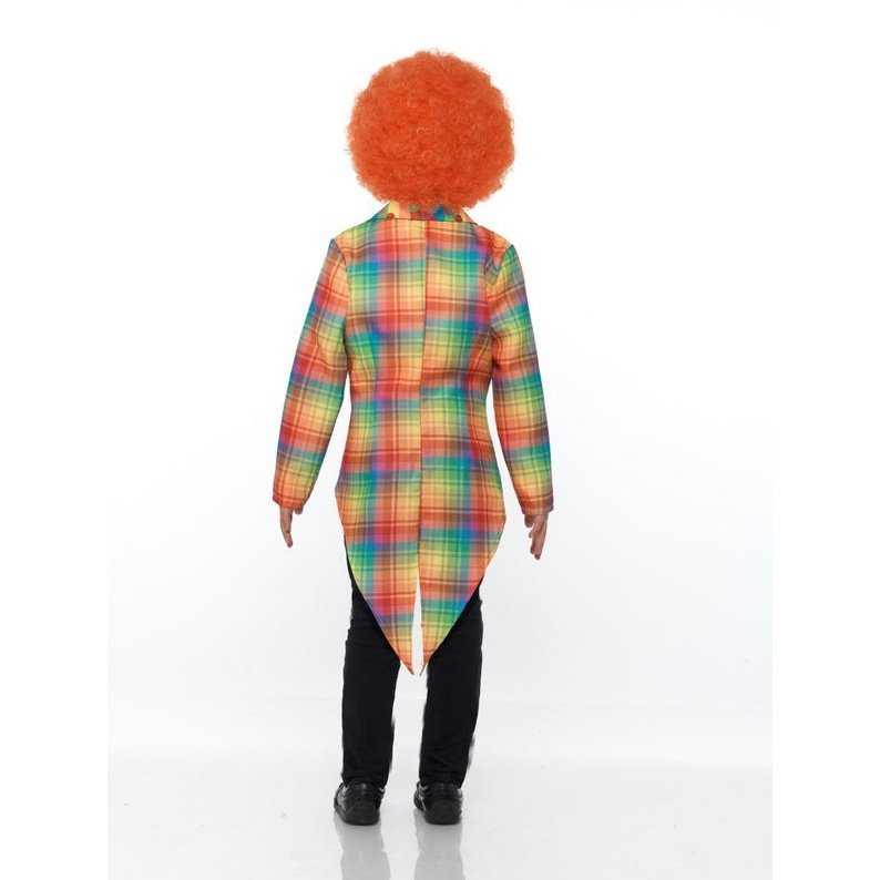 Neon Tartan Clown Tailcoat - Jokers Costume Mega Store