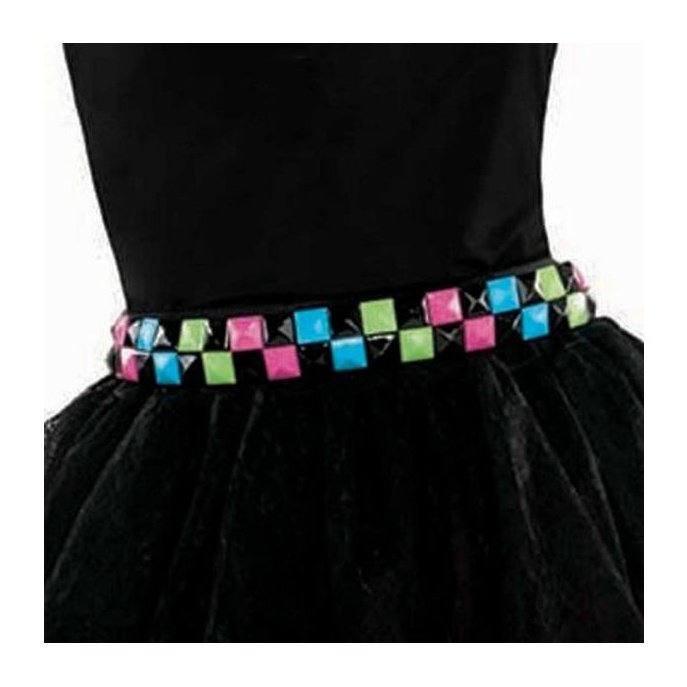 Neon Tile Belt - Jokers Costume Mega Store