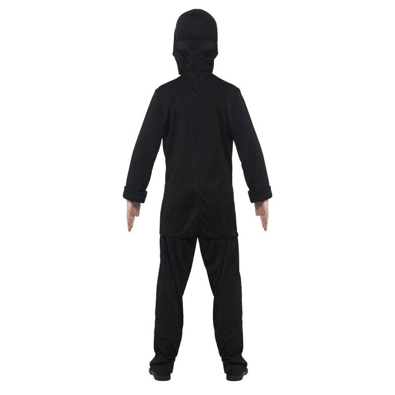 Ninja Assassin Costume, Black & Blue - Jokers Costume Mega Store