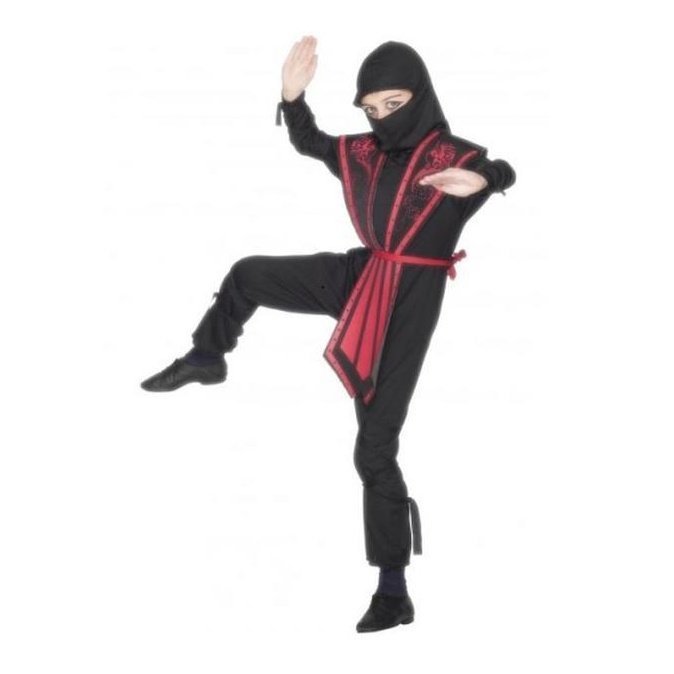 Ninja Costume, Child, Red - Jokers Costume Mega Store