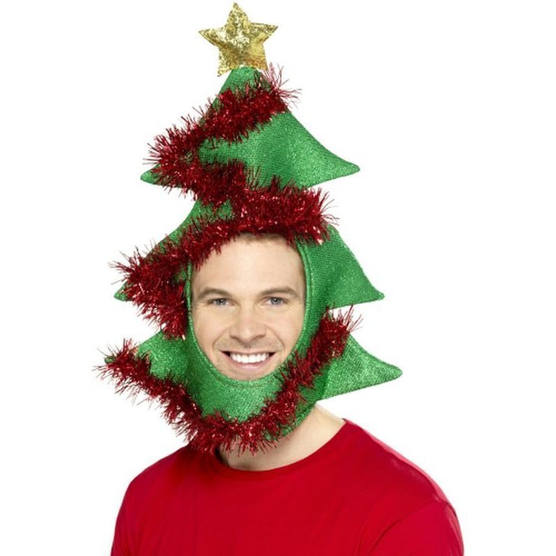 Novelty Christmas Tree Hat - Jokers Costume Mega Store