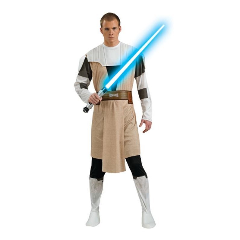 Obi Wan Kenobi Adult Size Xl - Jokers Costume Mega Store
