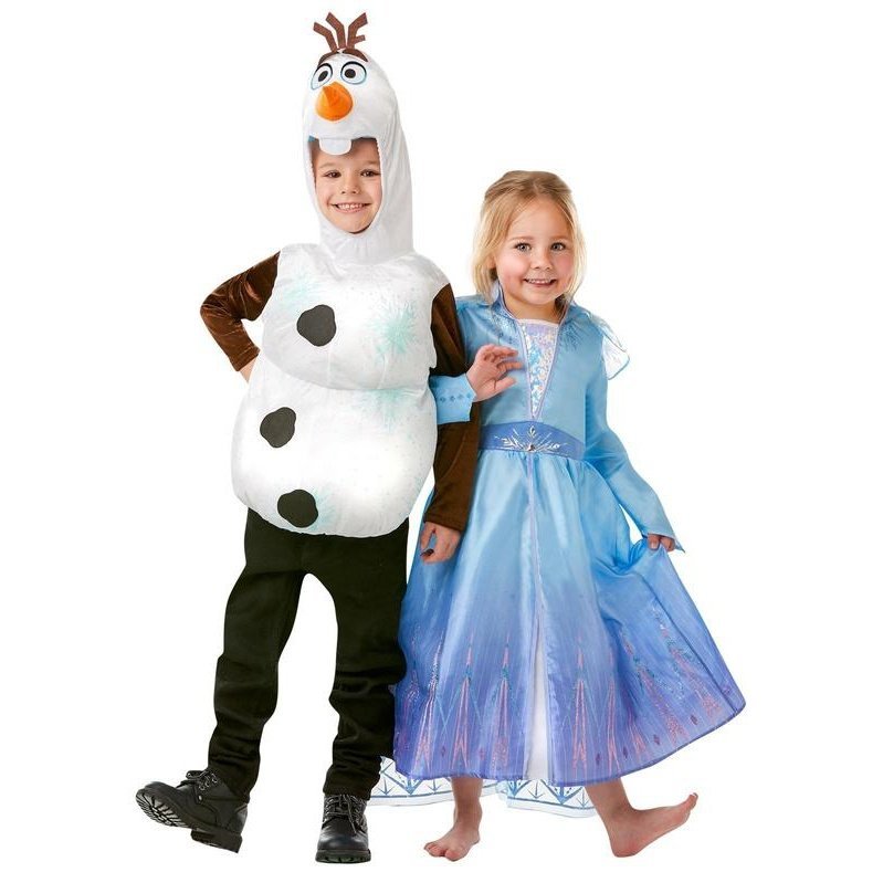 Olaf Frozen 2 Costume Top, Child - Jokers Costume Mega Store