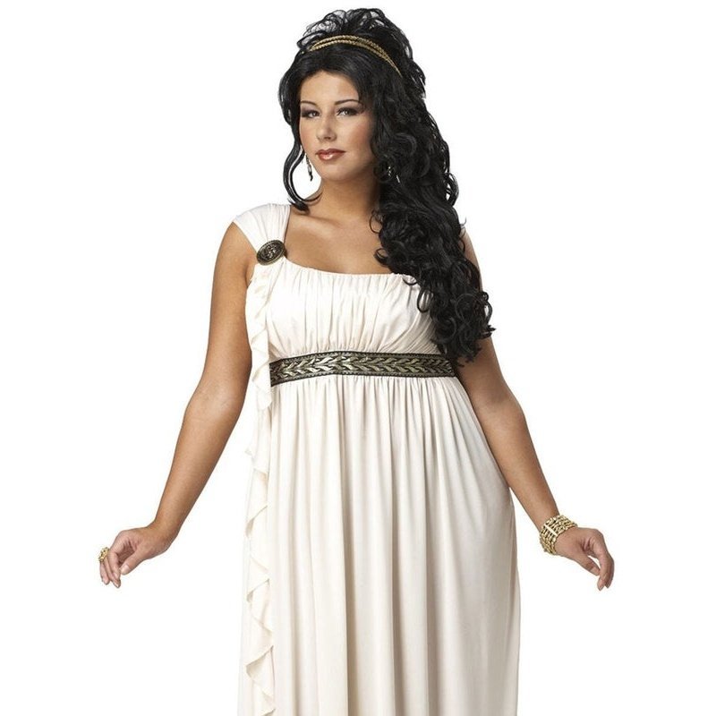 Olympic Goddess Plus Size Women's Grecian Costume - Jokers Costume Mega Store