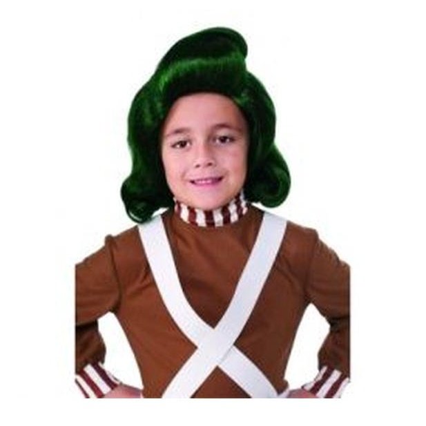 Oompa Loompa Wig, Child-Wigs-Jokers Costume Mega Store