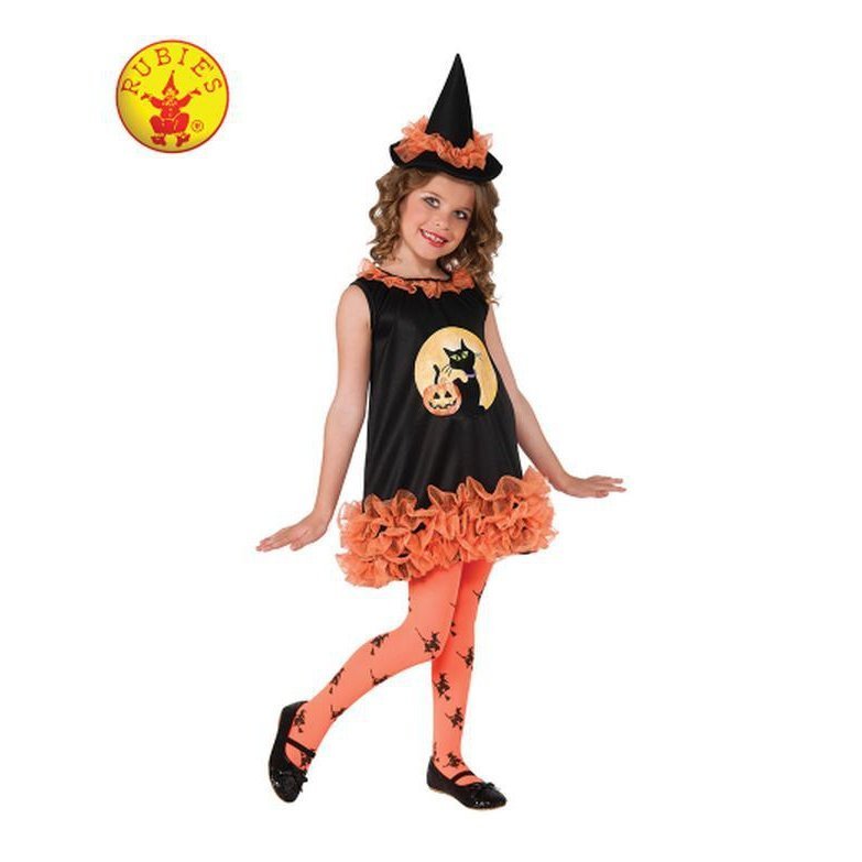Orange Tutu Witch Size Toddler - Jokers Costume Mega Store