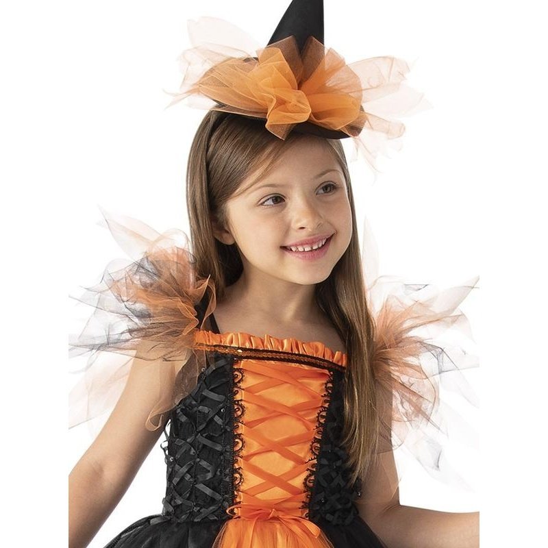 Orange Witch Light Up Costume, Child - Jokers Costume Mega Store