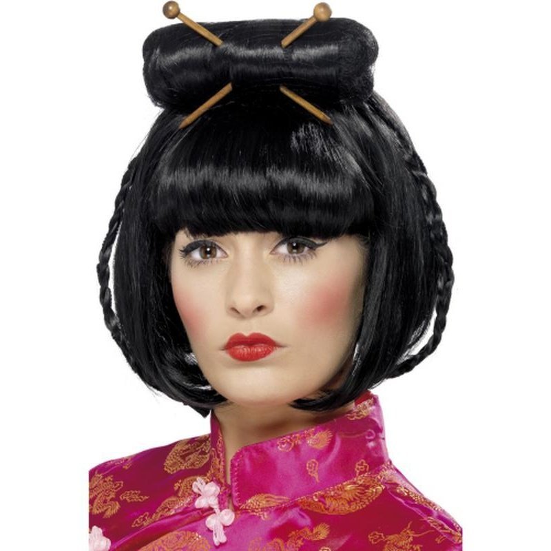 Oriental Lady Wig - Jokers Costume Mega Store