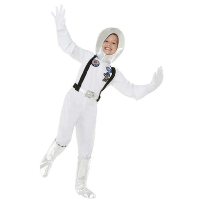 Out Of Space Astronaut Costume, White - Jokers Costume Mega Store